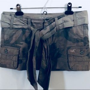 Women’s Hollister Camouflage mini skirt, size 1